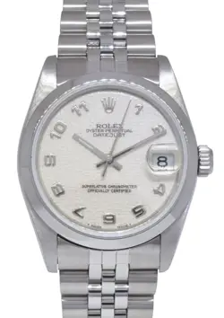 DATEJUST STEEL IVORY