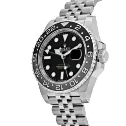 ROLEX GMT-MASTER II 126710GRNR 'BRUCE WAYNE' STAINLESS STEEL BLACK DIAL JUBILEE