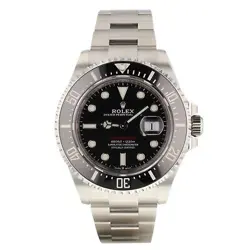 New Old Stock 2018 FullSet Rolex Sea Dweller Steel 43mm Ceramic Red Watch 126600
