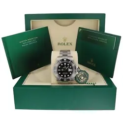New Old Stock 2018 FullSet Rolex Sea Dweller Steel 43mm Ceramic Red Watch 126600