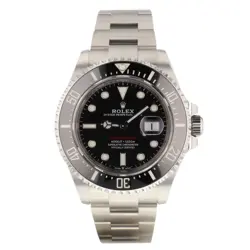 New Old Stock 2018 FullSet Rolex Sea Dweller Steel 43mm Ceramic Red Watch 126600