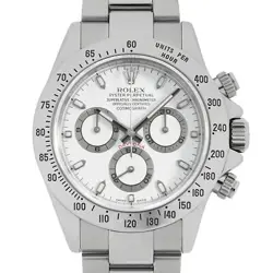ROLEX DAYTONA 116520 WHITE D NUMBER SECOND HAND MENS