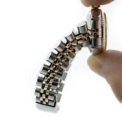 Rolex OP Datejust Ladies Two-Tone Watch Ref 6916 Champagne 26mm #W131307-1