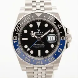 ROLEX GMT MASTER II 126710BLNR SS AT BLACK DIAL JUBILEE BRACELET 2 EXTRA LINKS