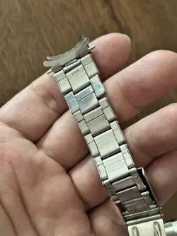 Rolex Oyster Folded Riveted 20mm 7206 Bracelet 80 end F 5513 5514 5513 1675 1601