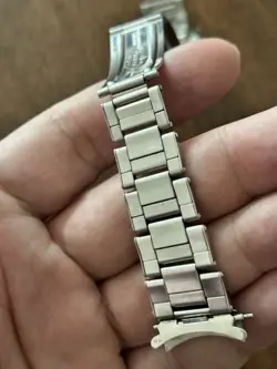 Rolex Oyster Folded Riveted 20mm 7206 Bracelet 80 end F 5513 5514 5513 1675 1601