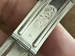 Rolex Oyster Folded Riveted 20mm 7206 Bracelet 80 end F 5513 5514 5513 1675 1601