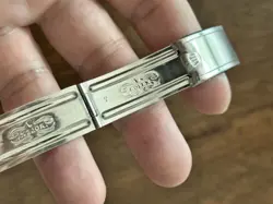 Rolex Oyster Folded Riveted 20mm 7206 Bracelet 80 end F 5513 5514 5513 1675 1601