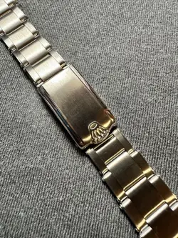 Rolex Oyster Folded Riveted 20mm 7206 Bracelet 80 end F 5513 5514 5513 1675 1601