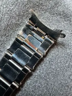 Rolex Oyster Folded Riveted 20mm 7206 Bracelet 80 end F 5513 5514 5513 1675 1601