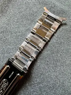 Rolex Oyster Folded Riveted 20mm 7206 Bracelet 80 end F 5513 5514 5513 1675 1601