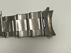 Rolex Oyster Folded Riveted 20mm 7206 Bracelet 80 end F 5513 5514 5513 1675 1601