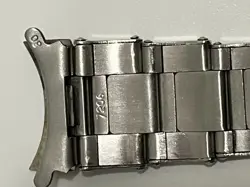 Rolex Oyster Folded Riveted 20mm 7206 Bracelet 80 end F 5513 5514 5513 1675 1601