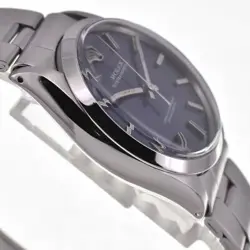 ROLEX Oyster perpetual Ref.1002 Cal.1570 blueDial Automatic Men's Watch A#132876