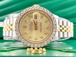 GOLD/STEEL ICED 2CT