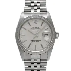 SILVER MOSAIC WRISTWATCH