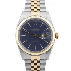 BLUE TWO-TONE 14K