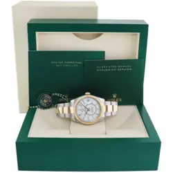 2020 MINT Rolex Sky-Dweller 326933 White Two Tone Gold Steel White 42mm Oyster