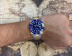 YELLOW GOLD/STEEL CERAMIC