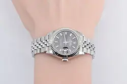 Stainless Steel Rolex Datejust 28mm 279174 Women's Watch *02