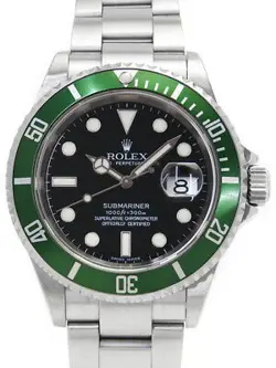 ROLEX SUBMARINER DATE 16610LV D MEN'S AUTOMATIC #T022