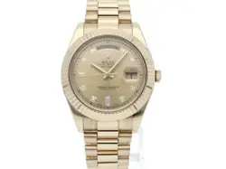 ROLEX Day-Date 2 watch, 10p diamonds 218238A(V） #L013