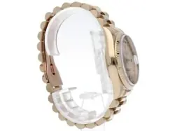 ROLEX Day Date Watch 10P Diamonds 18238A(E) #L054