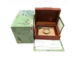 ROLEX Day Date Watch 10P Diamonds 18238A(E) #L054