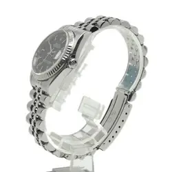 Rolex 78274 Datejust Boys A Series 7 Digits 1999 Cal.2235 SS K18WG Black Dial