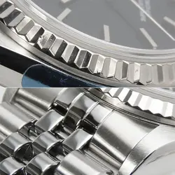 Rolex 78274 Datejust Boys A Series 7 Digits 1999 Cal.2235 SS K18WG Black Dial