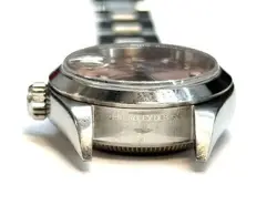 LADIES ROLEX OYSTER PERPETUAL DATE 79160 STAINLESS STEEL PINK SALMON (EPJ028014)