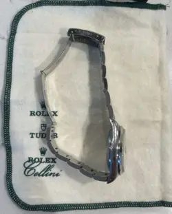 Rolex Date 15200- Black Dial W/ Oyster Bracelet & Silver Bezel, W/ Box & Papers!