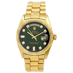WRISTWATCH WITH GREEN