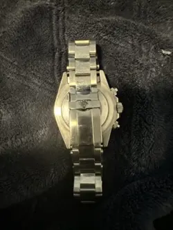 Rolex Daytona Oyster Perpetual 24 Hours Of Dayton/ Pearl Dial/ Steel Watch.
