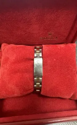 Rolex 67233 Ladies 14kt/Stainless Oyster Perpetual 26mm Full Set