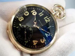 9CT BLACK DIAL-