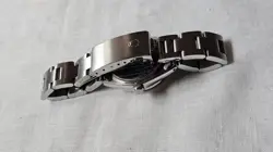 Vintage Rolex 6466 Boy Size 30mm Olive Green Dial Hand-Winding Watch 1967