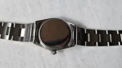 Vintage Rolex 6466 Boy Size 30mm Olive Green Dial Hand-Winding Watch 1967