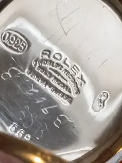 ROLEX BIRKS" TRENCH WATCH STER. SILVER WELL SERVICED IMPPECCABLE CONDITON 1912