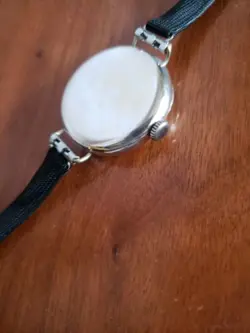 ROLEX BIRKS" TRENCH WATCH STER. SILVER WELL SERVICED IMPPECCABLE CONDITON 1912