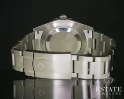 Rolex Oyster Perpetual 41mm Silver Dial Smooth Bezel 124300 Mens Watch i17471