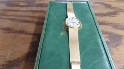 18K Men's Gold Rolex Cellini Vintage watch with BOX - Super Sexy