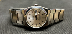 VINTAGE ROLEX OYSTERQUARTZ DATEJUST 17000B STAINLESS STEEL WATCH 36MM 1970'S🔥🔥