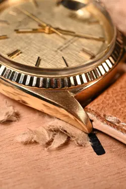 Rolex Datejust 1601 18kt yellow gold with linen dial