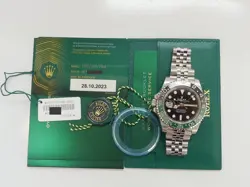 Rolex SS GMT Master II left handed Sprite 126720VTNR  126720 Jubilee band b/p