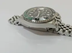 Rolex SS GMT Master II left handed Sprite 126720VTNR  126720 Jubilee band b/p