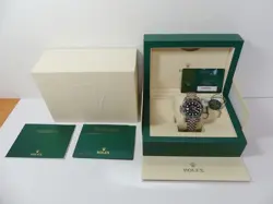 Rolex SS GMT Master II left handed Sprite 126720VTNR  126720 Jubilee band b/p