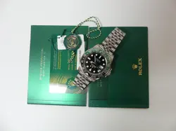 Rolex SS GMT Master II left handed Sprite 126720VTNR  126720 Jubilee band b/p