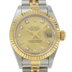 10P DIAMOND K18YG/SS