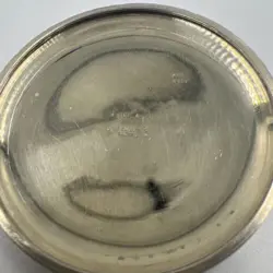 Vintage WWII Rolex A 9988 British Military Stainless Steel Pocket Watch Working